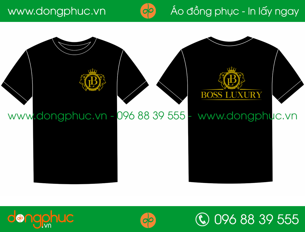 Áo phông đồng phục Boss